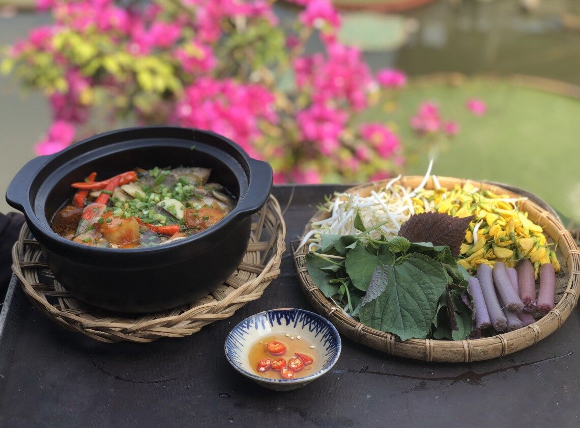Ảnh: Ẩm thực Sen Nam bộ 